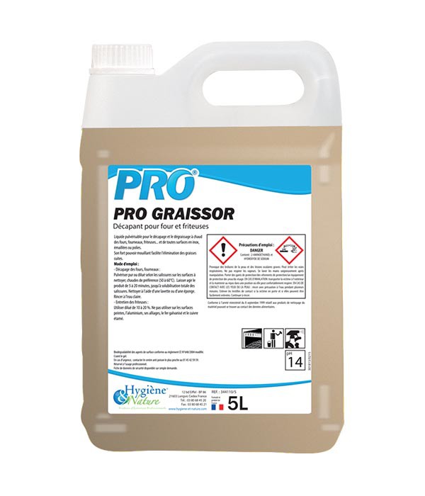 Décapant four GRAISSOR - HYGIENE & NATURE - 5L