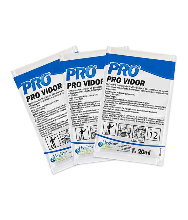 PRO VIDOR carton de 250 dosettes de 20ML