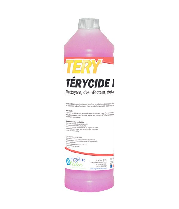 Désinfectant Sanitaires TERYCIDE - HYGIENE & NATURE - 1L 