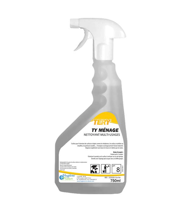 Nettoyant TERY TY Ménage - 750 ml - HYGIENE & NATURE