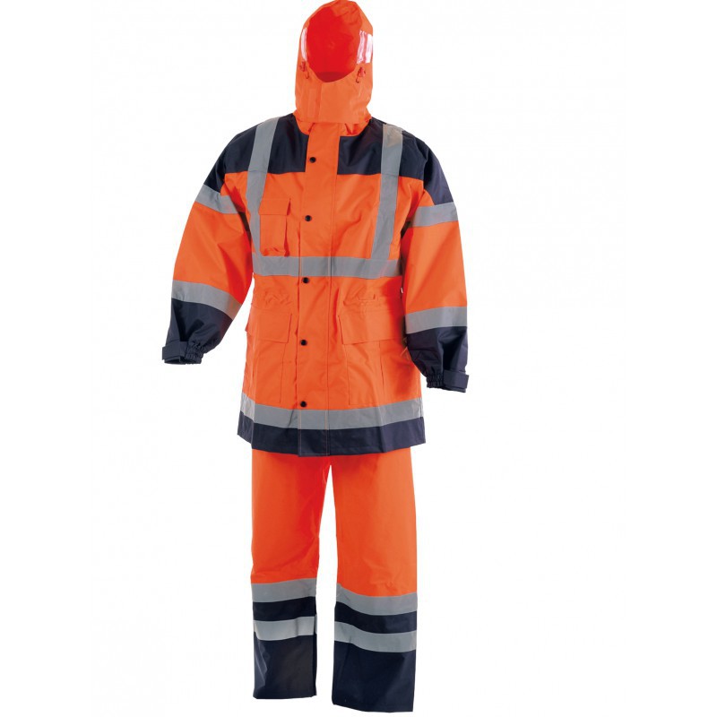 Vetement de pluie haute visibilite on sale