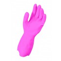 Gants ménage latex JET Rose XL