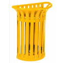 Corbeille tulipe murale - ROSSIGNOL - 35L-Jaune