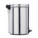 Poubelle 14L SANELIA INOX SEAU ANTI-BACTERIEN