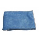 Carre microfibre tricot class bleu 40x40