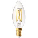 Ampoule flamme C35 filament LED 4W E14