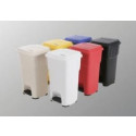 Poubelle hera collecteur a pedale 60l