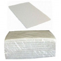 Tampon blanc 140X230mm tissu fibre (lot de 10)-PAD-