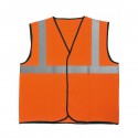 Gilet de signalisation Haute-visibilité - SINGER - Orange