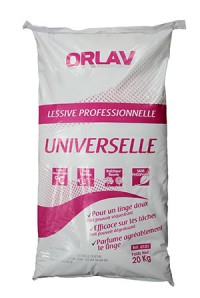 Lessive en poudre Universelle - ORLAV - HYDRACHIM - 20Kg