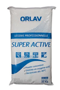 Lessive en poudre Super Active - ORLAV - HYDRACHIM - 20Kg