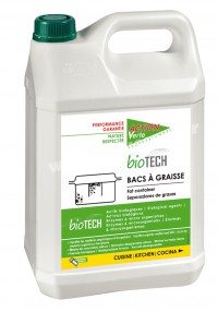 Nettoyant bac à graisse Biotech - ACTION VERTE - PROVEN - 5L - Ecolabel