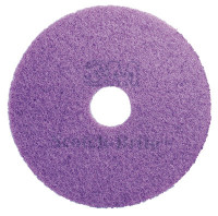 Disque de lavage et lustrage - Diamant Mauve - Scotch brite qualité PREMIUM 3M