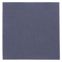 Serviettes "double-point"  - 20 x 20cm - Bleu marine - GARCIA DE POU