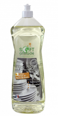 Liquide vaisselle VSL'soft - SOFT' ATTITUDE - HYDRACHIM - 1L