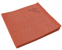 Sachet 5 x Micro-Fibre-Non-Tissé 40 x 38 cm Rouge - ECO - DE WITTE