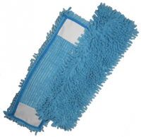 Mop Micro-Fibre 44 x 13 cm ''Rasta Pocket'' bleu - DE WITTE