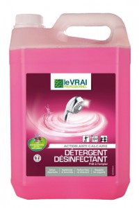 Détergent Désinfectant - LE VRAI Professionnel - 5L