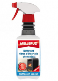 Nettoyant vitres d'insert de cheminées - MELLERUD - 500ML