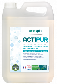 Désinfectant détergeant multisurfaces PAE 5l-ACTIPUR