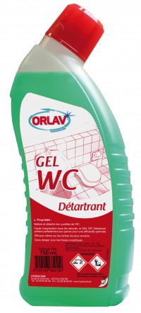 Gel WC détartrant - ORLAV - 750 ml