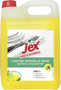 Liquide vaisselle concentré Plonge - JEX PROFESSIONNEL - 5L