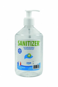 Gel hydroalcoolique SANITIZER à pompe - 500ml