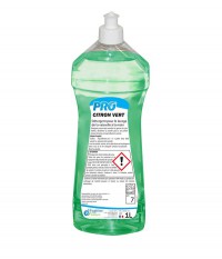 Liquide vaisselle PRO CITRON VERT - HYGIENE & NATURE - 1L