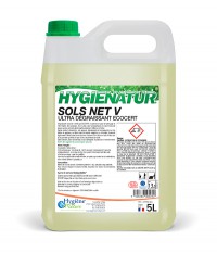 SOLS NET V - Ultra dégraissant - ECOCERT- 5L