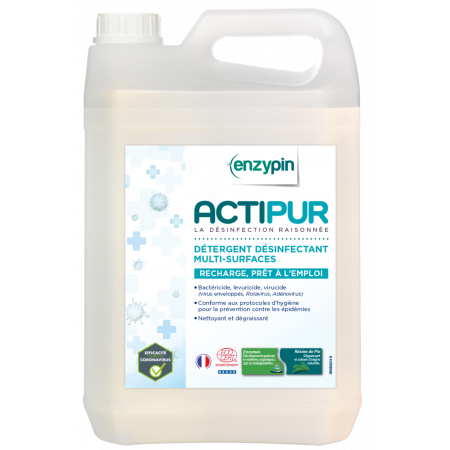Désinfectant détergeant multisurfaces PAE 5l-ACTIPUR