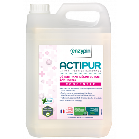Détartrant désinfectant sanitaires concentré 5l-ACTIPUR