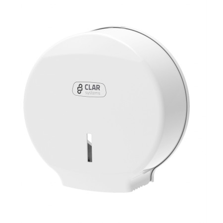 DISTRIBUTEUR DE PAPIER HYGIENIQUE  ROULEAU DIAM 26 I NOVA BLANC- CLAR SYSTEM