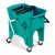 Seau Squizzy Vert bi-bacs à roulettes 15L - TTS