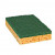Eponge végétale blonde Tampon vert PREMIUM - Petit modèle - PAD