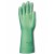 Gants Nitrile vert floqué coton - SINGER 